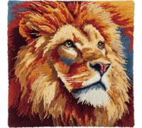 Henypt Kits de Crochet de Verrouillage, lion