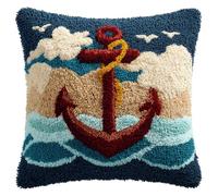 Henypt Set de Crochetage de Coussin Ancre