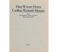HENZE - CARILLON, RÉCITATIF, MASQUE - METOLINE, GUITARE ET HARP
