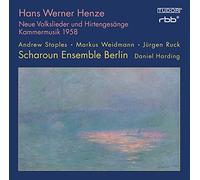 Henze : Neue Volkslieder Und Hirtengesänge, Kammermusik 1958