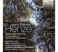 Henze – Réinventions : arrangements de Mozart, C.P.E. Bach & Vitali – CD – Edel