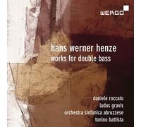 Henze / Roccato / Battista - Works For Double Bass [Compact Discs]