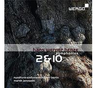 Henze : Symphonies N° 2 & 10. Janowski.