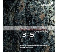 Henze : Symphonies n° 3, 4 & 5. Janowski.