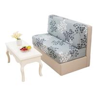 Heonsye Housse Siege Camping Car Housses De Coussin Très Extensibles pour Caravane, Jacquard Housse Banquette Camping Car avec 2 Courroies,Couverture De Coussin De Remplacement pour Canapé(I)