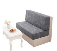 Heonsye Housse Siege Camping Car Housses De Coussin Très Extensibles pour Caravane, Jacquard Housse Banquette Camping Car avec 2 Courroies,Couverture De Coussin De Remplacement pour Canapé(C)