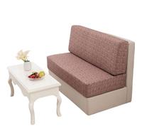 Heonsye Housse Siege Camping Car Housses De Coussin Très Extensibles pour Caravane, Jacquard Housse Banquette Camping Car avec 2 Courroies,Couverture De Coussin De Remplacement pour Canapé(V)