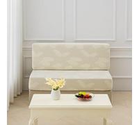 Heonsye Housses De Coussin Très Extensibles pour Caravane,Housse Siege Camping Car Jacquard Housse Banquette Camping Car avec 2 Courroies,Couverture De Coussin De Remplacement pour Canapé(O)