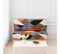 Heonsye Housses De Coussin Très Extensibles pour Caravane,Housse Siege Camping Car Jacquard Housse Banquette Camping Car avec 2 Courroies,Couverture De Coussin De Remplacement pour Canapé(H)