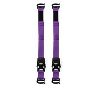 HeOTER Lot de 2 ceintures pour valises - Accessoires de voyage - Sangle de bagage réglable - Ceinture de fixation - Élastiques de voyage