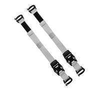 HeOTER Lot de 2 ceintures pour valises - Accessoires de voyage - Sangle de bagage réglable - Ceinture de fixation - Élastiques de voyage