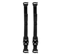 HeOTER Lot de 2 ceintures pour valises - Accessoires de voyage - Sangle de bagage réglable - Ceinture de fixation - Élastiques de voyage