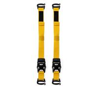HeOTER Lot de 2 ceintures pour valises - Accessoires de voyage - Sangle de bagage réglable - Ceinture de fixation - Élastiques de voyage