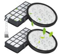 HEPA Filtre de remplacement Set d'accessoires Kompatibel Rowenta X-Trem Power Cyclonic RO69xx RO6984EA RO6941EA RO6921EA RO6971EA pour Rowenta Silence Force Cyclonic RO72xx RO7230EA RO7260EA (2Pack)