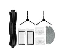 Hepa Filtre Vadrouille Tissu Compatible for Xiaomi Roidmi Eve Plus Brosse Latérale Principale Sacs Collecteur De Poussière Robot Aspirateur Accessoires for La Maison (Color : E-9)