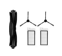 Hepa Filtre Vadrouille Tissu Compatible for Xiaomi Roidmi Eve Plus Brosse Latérale Principale Sacs Collecteur De Poussière Robot Aspirateur Accessoires for La Maison (Color : 5pcs)