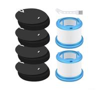 HEPA Lavable pour Bissell 4039 4052 4241 Kit 6 HEPA Lavable | pour capture , lavable et réutilisable, maintient aspiration pour forte, pour idéal animaux, kit complet