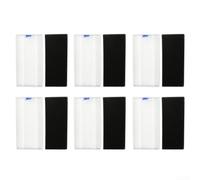HEPA pour Robot pour xiaomi pour mi pour e5 C108 pour anti-poussière(6PCS) | pour capture pour poussière, poils d'animaux, , installation pour facile, compatible pour mi pour e5 C108