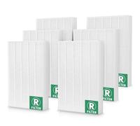 HepaAire True HEPA Lot de 6 filtres de rechange compatibles avec les purificateurs d'air HPA300, HPA200, HPA100, HPA090 et HPA5300, filtre R (HRF-R3 & HRF-R2 & HRF-R1