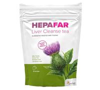 Hepafar Liver Cleanse - thé à base de plantes avec du Chardon-Marie, du thé vert, de la racine de bardane et du pissenlit - 20 sachets de thé par Sensilab