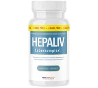 Hepaliv Gélules - Riches en vitamines - Convient aux femmes et aux hommes - Contenu : 60 gélules