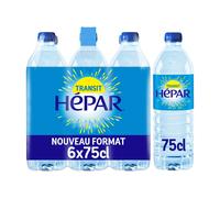 HEPAR Eau minérale naturelle 6x75cl