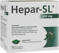 Hepar-SL 320 mg Gélules dures 100 pcs