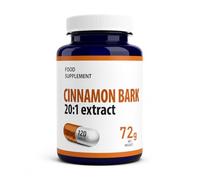 Hepatica Cannelle de Ceylan 10 000 mg équivalent | extrait d'écorce 20:1 500 mg | 120 gélules végétales | Cinnamomum verum | GMP & Testé en Laboratoire Indépendant