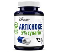 Hepatica Extrait d'Artichaut 5.000 mg Équivalent | Extrait de Cynara Scolymus 10:1 500 mg | Standardisé à 5% de Cynarine (25 mg) | 120 Gélules Véganes | Réserve 4 Mois | GMP & laboratoire indépendant