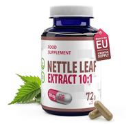 Hepatica Feuille d'Ortie Piquante 5.000 mg Équivalent | Extrait 10:1 500 mg | 120 Gélules Véganes | Réserve 4 Mois | GMP & laboratoire indépendant