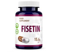 Hepatica Fisétine 50 mg | 5.000 mg Équivalent | Extrait d'Arbre à Perruque (Cotinus Coggygria) 100:1 Standardisé à 98% de Fisétine | 60 Gélules Véganes | GMP & laboratoire indépendant