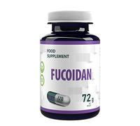 Hepatica Fucoidan Fucus vésiculeux 500mg 120 Capsules végétaliennes, Certificat d'analyse par AGROLAB Allemagne, Haute puissance, sans gluten ni OGM