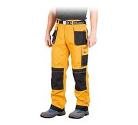 hépatique & Hollman LH-FMN-T_YBS52 Pantalon de protection pour femme Jaune/noir/gris Taille 52