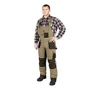 hépatique & Hollman LH-FMNW-B_BE3XL Pantalon de protection rembourré Beige/marron Taille XL