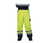 hépatique & Hollman LH-VIBETRO_YXXXL Pantalon de protection rembourré Jaune/bleu foncé Taille XXXL