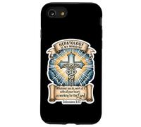 Hépatologue chrétien Hépatologie is My Ministtry Doctor God Coque pour iPhone SE (2020) / 7/8