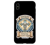 Hépatologue chrétien Hépatologie is My Ministtry Doctor God Coque pour iPhone XS Max