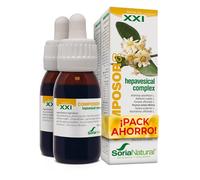 Hepavesical Composor 03 Lot de 2 x 50 ml Soria Natural | Absinthe - Camomille amère - Romarin - Bien-être digestif - Gonflement et acidité