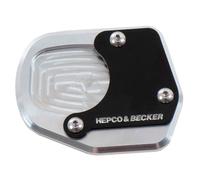 Hepco Becker Honda Nc 750 X/dct 21 42119530 00 91 Side Stand Extension Argenté