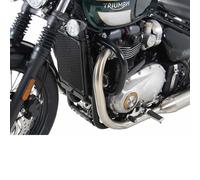 Hepco Becker Triumph Bonneville Bobber 2017 Tubular Engine Guard Argenté