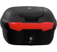 Hepco & Becker Topcase noir, avec plaque de topcase pour support étranger