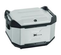 Hepco & Becker Xceed Top Case 45 litres, aluminium, unité argent
