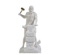 Hephaestus Dieu du feu, travail du métal et l'art de la sculpture 23 cm