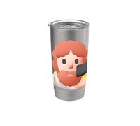 Hephaestus Dieu grec du feu - Artisanat - Forge Gobelet isotherme en acier inoxydable double paroi