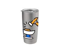 Hephaestus Dieu grec du feu - Artisanat - Forge Gobelet isotherme en acier inoxydable double paroi