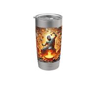 Hephaestus Dieu grec du feu - Artisanat - Forge Gobelet isotherme en acier inoxydable double paroi