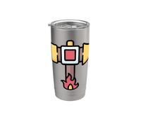 Hephaestus Dieu grec du feu - Artisanat - Forge Gobelet isotherme en acier inoxydable double paroi