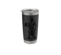 Hephaestus Dieu grec du feu - Artisanat - Forge Gobelet isotherme en acier inoxydable double paroi