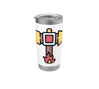 Hephaestus Dieu grec du feu - Artisanat - Forge Gobelet isotherme en acier inoxydable double paroi