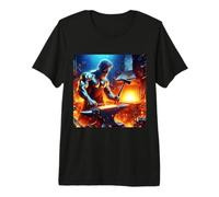 Hephaestus Dieu Grec du feu - Artisanat - Forge T-Shirt Haut de Gamme